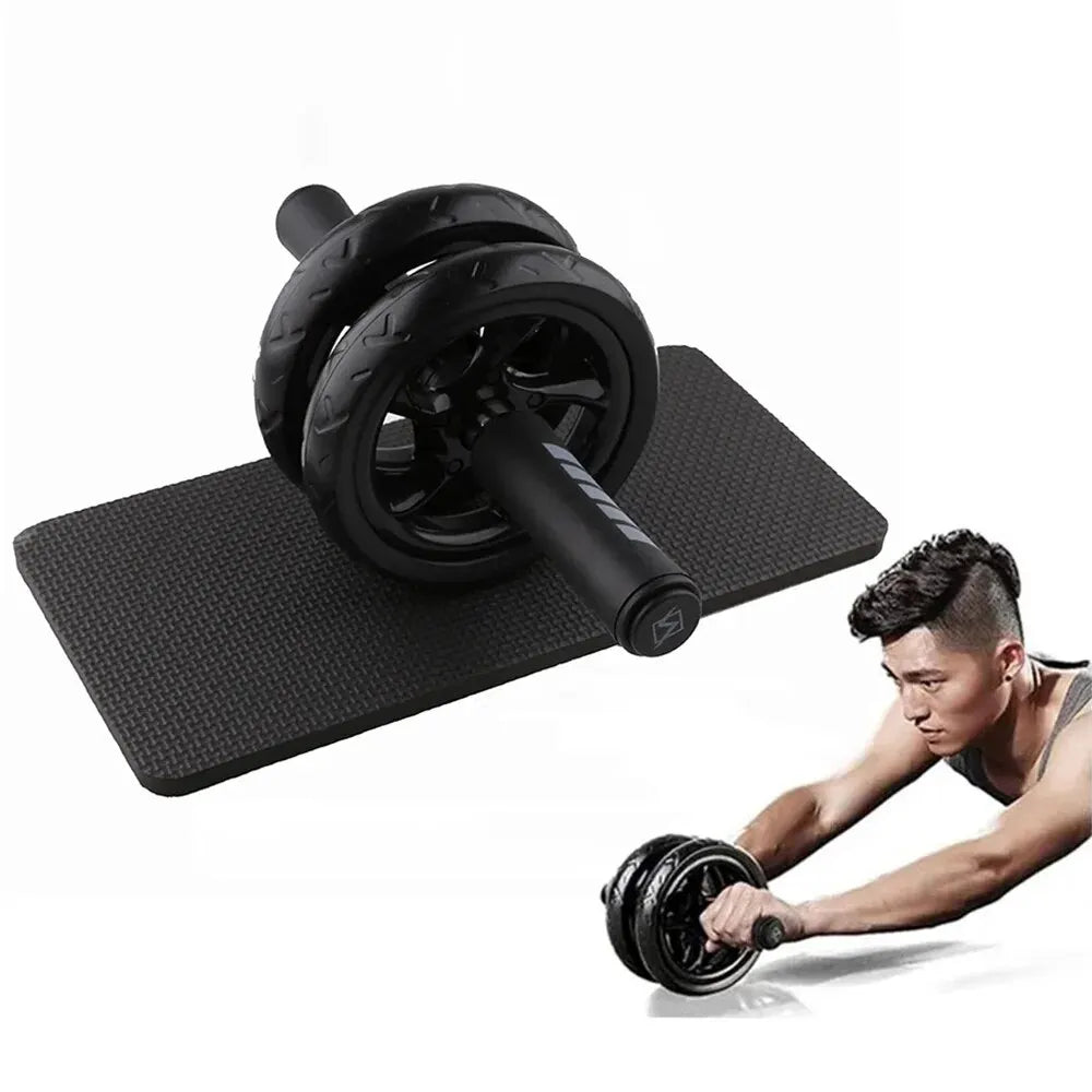 AB Roller Wheel for AB Roller Workout Equipment AB Roller with Knee Pad AB Roller Wheel with Resistance Bands AB Roller Workout