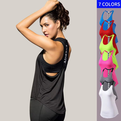 Gym Top Black Sleeveless Yoga Top Gym Women Shirt Fitness T-Shirts Dry Workout Tops Sports Tops Gym Women Backless Shirt