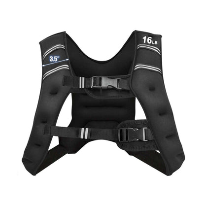 Training Weight Vest Workout Equipment with Adjustable Buckles and Mesh Bag